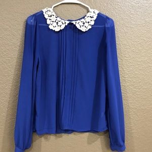 Blue blouse